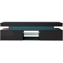 TV-taso Nomla 2D 190 GLOSSA 02, LED-valaistuksella, leveys 190cm