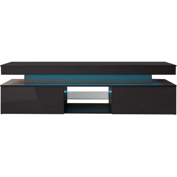 TV-taso Nomla 2D 190 GLOSSA 02, LED-valaistuksella, leveys 190cm