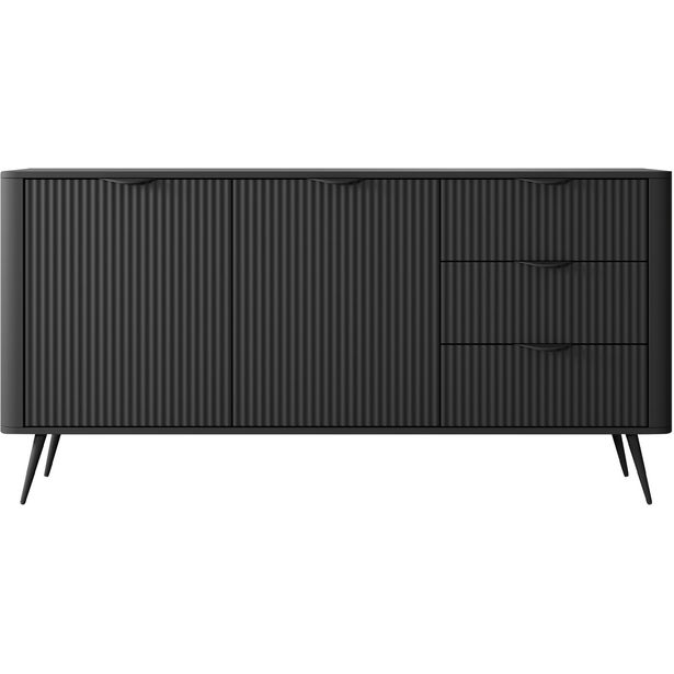 Lipasto Nomla 2D3S LANTE, 82x164cm, musta