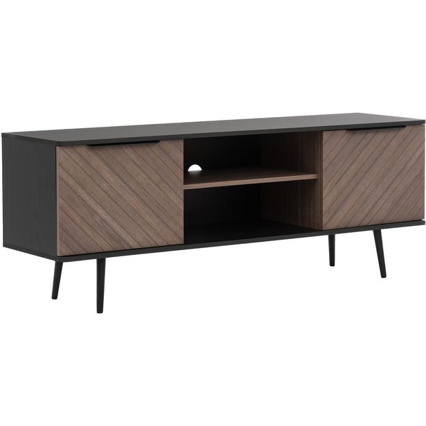 TV-taso Nomla PINELLI PN-04, leveys 150cm, musta/ruskea