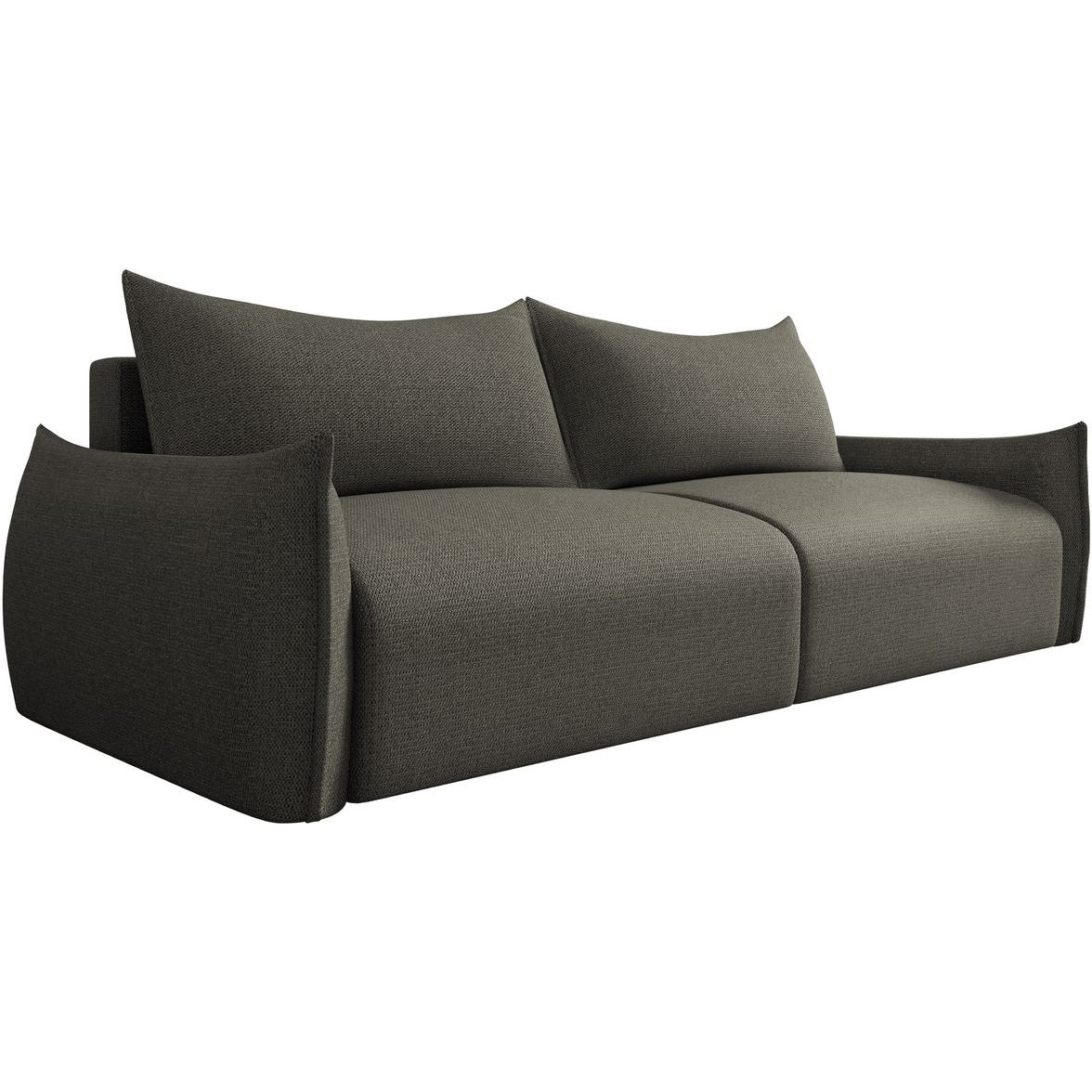 Vuodesohva Nomla CINDY, 3-istuttava, tummanharmaa