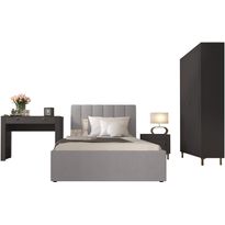 Makuuhuoneen huonekalusetti Nomla MOSSA III, eri värejä