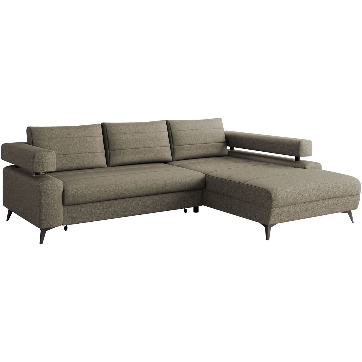 Divaanivuodesohva Nomla ROSA, 4-istuttava, oikea, ruskea