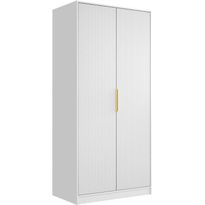 Vaatekaappi Nomla 2D TIRENO, saranaovet, 102x216cm, eri värejä