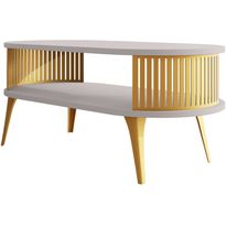Sohvapöytä Nomla ROENNI GOLD, soikea, eri värejä