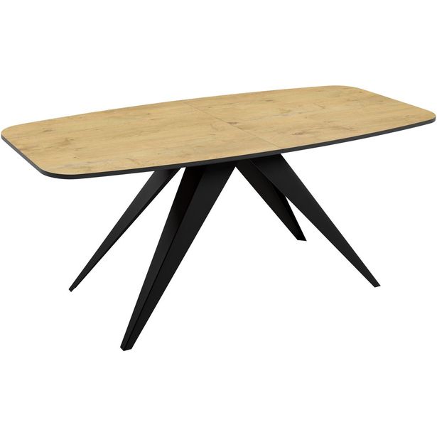 Jatkettava ruokapöytä Nomla FERRO 160, 160/198x80cm, eri värejä