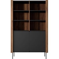 Kirjahylly Nomla WRAP R105, 105x167cm, musta/ruskea