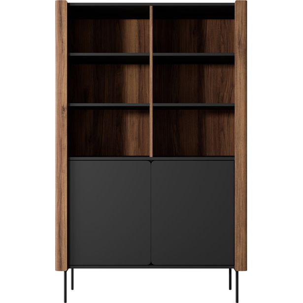 Kirjahylly Nomla WRAP R105, 105x167cm, musta/ruskea