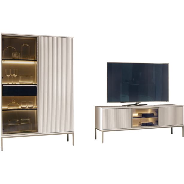 Olohuoneen huonekalusetti Nomla SENTO II, beige