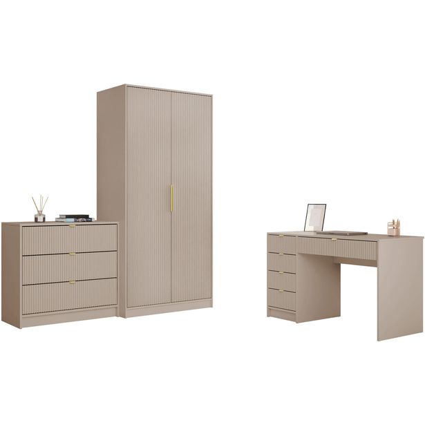 Huonekalusetti Nomla TIRENO IV, beige