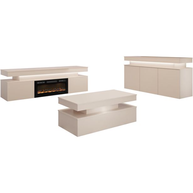 Olohuoneen huonekalusetti Nomla GLOSSA XI, beige