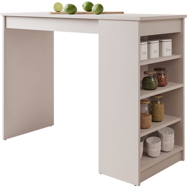 Pöytä Nomla ZOTINO, 115x50cm, beige