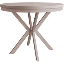 Jatkettava ruokapöytä Nomla EDDER 90, 90/166x90cm, eri värejä