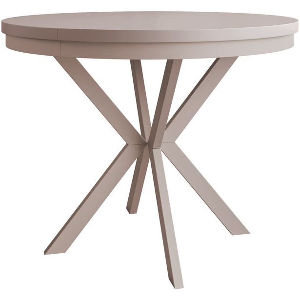 Jatkettava ruokapöytä Nomla EDDER 90, 90/166x90cm, eri värejä