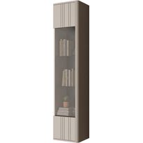 Vitriinikaappi Nomla PHILIPPE, 164cm, beige