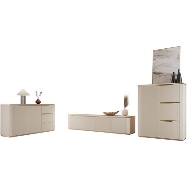 Olohuoneen huonekalusetti Nomla HILAFIN I, beige