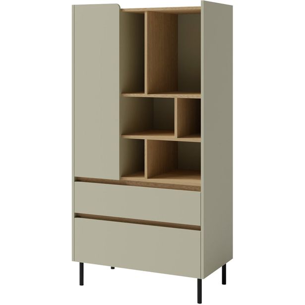 Kirjahylly Nomla LUCA SYSTEM 6, 80x165cm