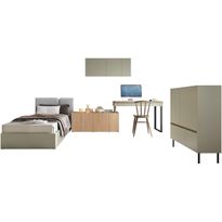 Makuuhuoneen huonekalusetti Nomla LUCA II