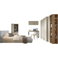 Makuuhuoneen huonekalusetti Nomla LUCA III