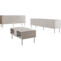 Huonekalusarja Nomla Art Deco I, beige