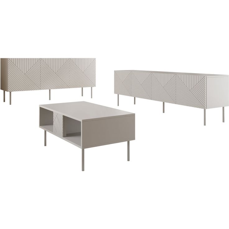 Huonekalusarja Nomla Art Deco I, beige