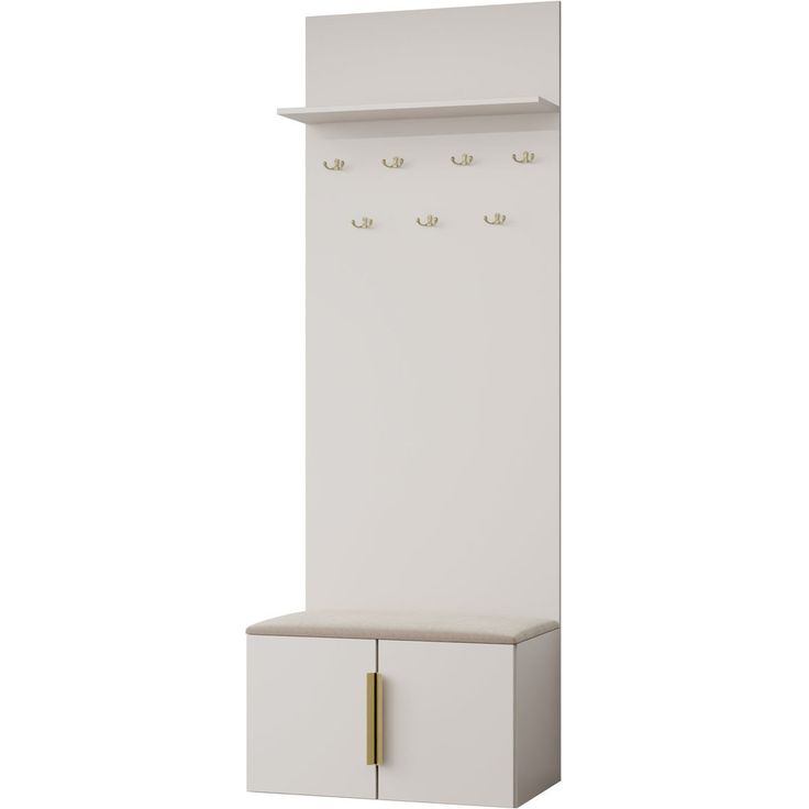 Kenkäkaappi + naulakko Nomla Kerkin, beige