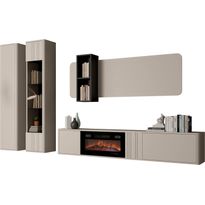 Huonekalusarja Nomla Philippe VIII, beige