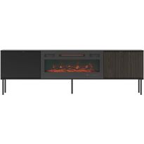 Tv-taso Nomla 180 NOTTE 5 lämmittävällä LED-takalla