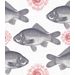 Paneelitapetti Mindthegap Fish Neutral, 1.56x3m (MTG-WP20008)