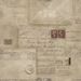 Paneelitapetti Mindthegap Vintage Letters, 1.56x3m (MTG-WP20017)