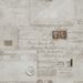 Paneelitapetti Mindthegap Vintage Letters Neutral, 1.56x3m (MTG-WP20018)