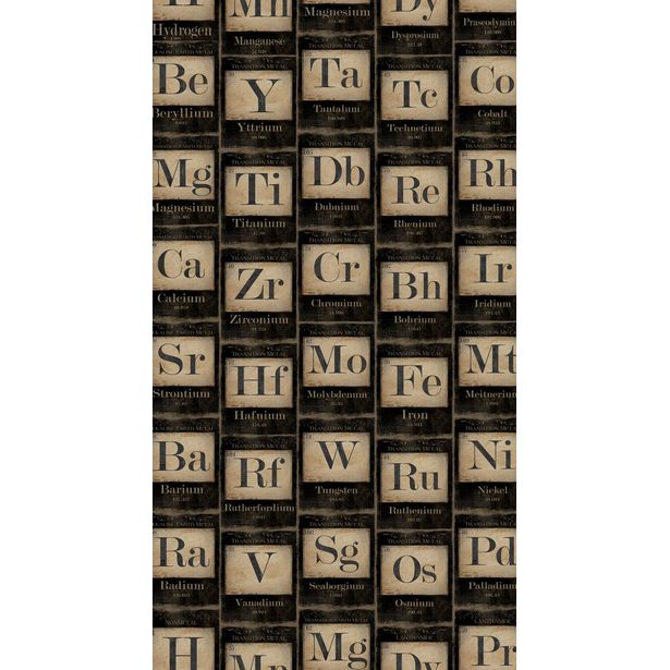 Paneelitapetti Mindthegap Periodic Table of Elements, 1.56x3m