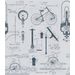 Paneelitapetti Mindthegap Patents Gray, 1.56x3m (MTG-WP20049)