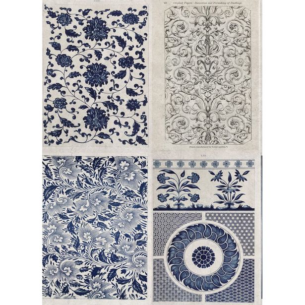 Paneelitapetti Mindthegap Chinese Patterns, 1.56x3m