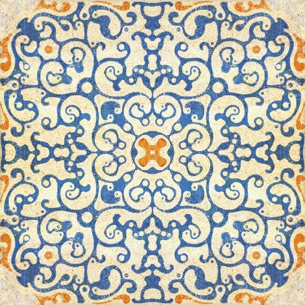 Paneelitapetti Mindthegap Spanish Tile, 1.56x3m