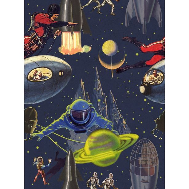 Paneelitapetti Mindthegap Intergalactic, 1.56x3m