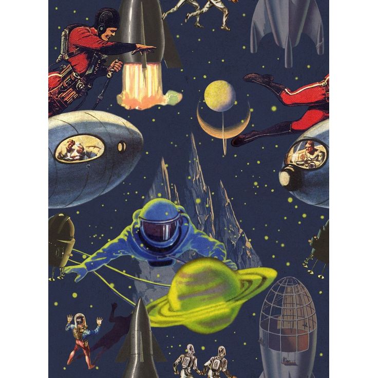 Paneelitapetti Mindthegap Intergalactic, 1.56x3m