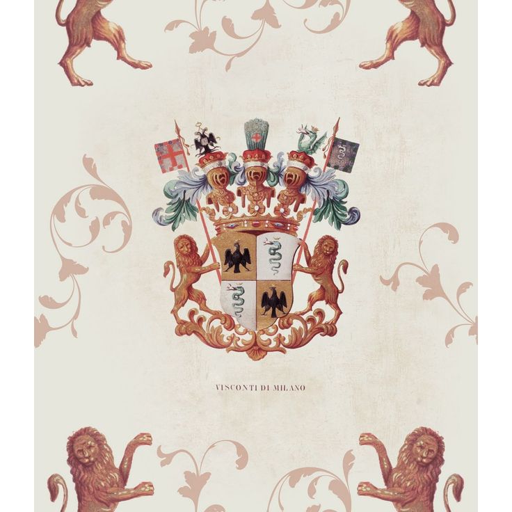 Paneelitapetti Mindthegap Heraldry, 1.56x3m