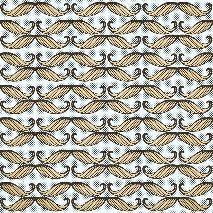 Paneelitapetti Mindthegap Moustache, 1.56x3m