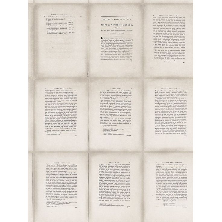 Paneelitapetti Mindthegap Inside Book Taupe, 1.56x3m