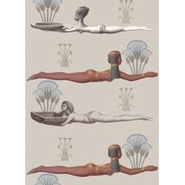 Paneelitapetti Mindthegap Egyptum Taupe, 1.56x3m