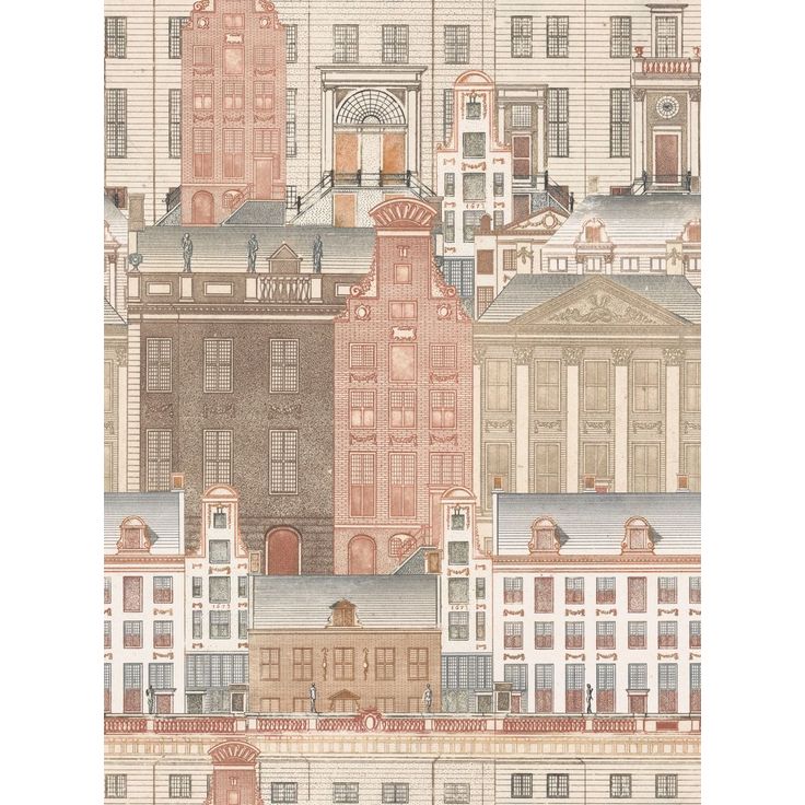 Paneelitapetti Mindthegap Amsterdam, 1.56x3m