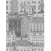 Paneelitapetti Mindthegap Amsterdam Neutral, 1.56x3m (MTG-WP20209)