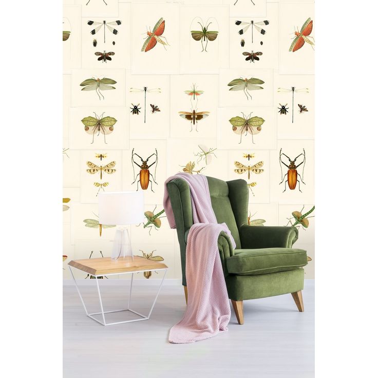 Paneelitapetti Mindthegap Entomology, 1.56x3m