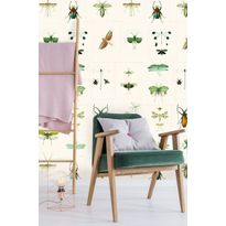 Paneelitapetti Mindthegap Entomology Green, 1.56x3m