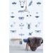 Paneelitapetti Mindthegap Entomology Blue, 1.56x3m (MTG-WP20235)