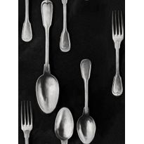 Paneelitapetti Mindthegap Cutlery Silver, 1.56x3m