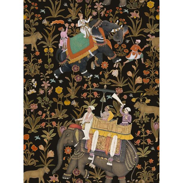Paneelitapetti Mindthegap Hindustan Anthracite, 1.56x3m