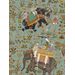 Paneelitapetti Mindthegap Hindustan Aquamarine, 1.56x3m (MTG-WP20257)