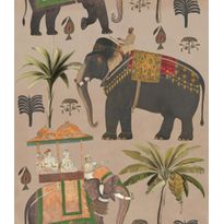 Paneelitapetti Mindthegap The Procession Taupe, 1.56x3m